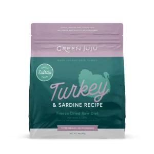 Green Juju Freeze-Dried Turkey & Sardine Recipe (14 oz)