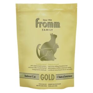 Fromm Gold Indoor & Hairball Control Cat Food (4 lb)