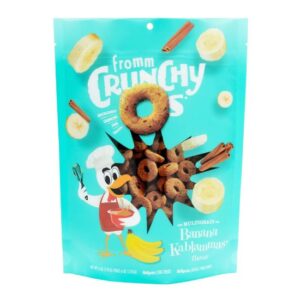 Fromm Crunchy O's Banana Kablammas Dog Treat 6 oz