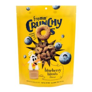 Fromm Crunchy O's Blueberry Blast Dog Treat 6 oz