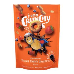 Fromm Crunchy O's Peanut Butter Dog Treat 6 oz