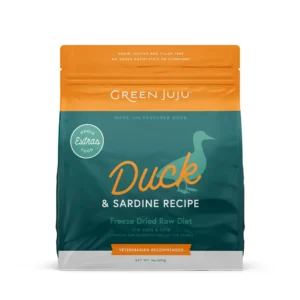 Green Juju Freeze Dried Duck & Sardine Recipe (14 oz)