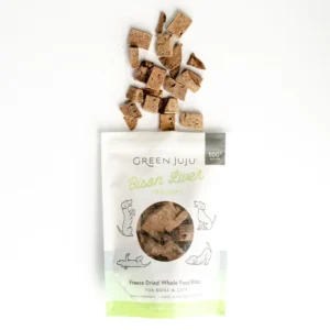 Green Juju Freeze Dried Bison Liver Trainers (3 oz)