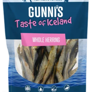 Gunni's Taste of Iceland Whole Herring Dog Treats (3 oz)