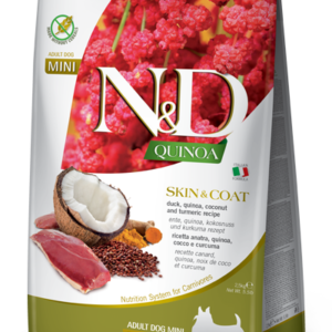 Farmina N&D Quinoa Skin & Coat Duck Adult Dog Food 5.5lb