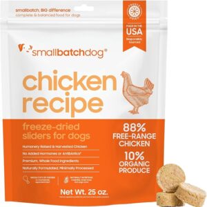 Smallbatch FDR Chicken Sliders for Dogs 25 oz