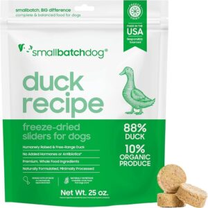 Smallbatch FDR Duck Sliders for Dogs 25 oz