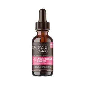 Earth Animal Cough Wheeze & Sneeze Daily Herbal Drops 2 oz