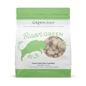 Green Juju Freeze Dried Bison Green Bites Dog Treat (2.5 oz)