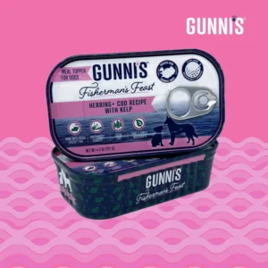 Gunni's Fisherman's Feast Herring & Cod Recipe with Kelp Dog Food Topper (4.5 oz)