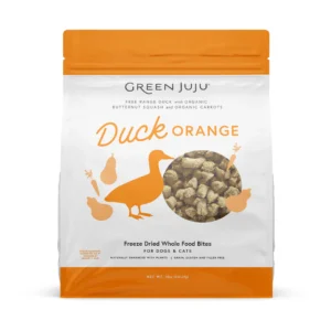 Green Juju Freeze Dried Duck Orange Bites