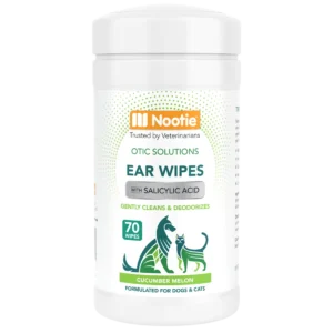 Nootie Ear Wipes with Salicylic Acid Cucumber Melon