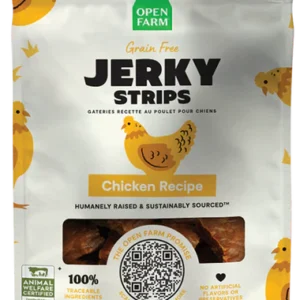 Open Farm Chicken Jerky Strips For Dog 5.6 Oz