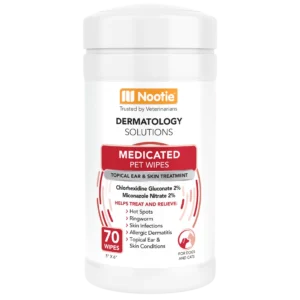 Nootie Medicated Pet Wipes 70 Count
