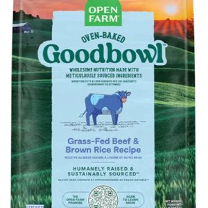 Open Farm Goodbowl Grass Fed Beef & Brown Rice Dog Kibble