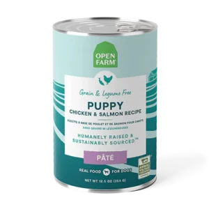 Open Farm Puppy Chicken & Salmon Pate 12.5 Oz
