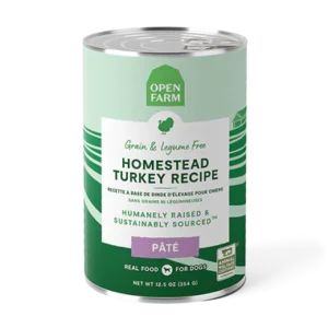 Open Farm Homestead Turkey Pate For Dogs 12.5 Oz