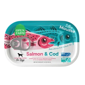 Open Farm Salmon & Cod Topper For Dog 4.59 Oz