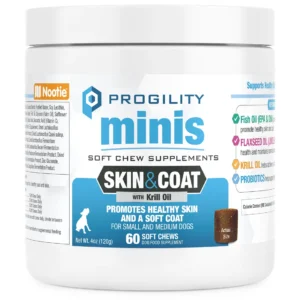 Nootie Mini Progility Skin & Coat Soft Chew Supplements