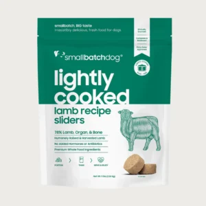 Smallbatch Frozen Lightly Cooked Lamb for Dogs