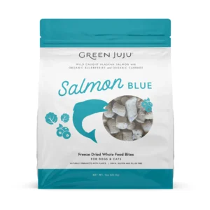 Green Juju Freeze Dried Salmon Blue Bites