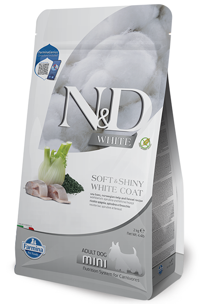 Farmina N&D White Sea Bass & Fennel Adult Mini 4.4lb